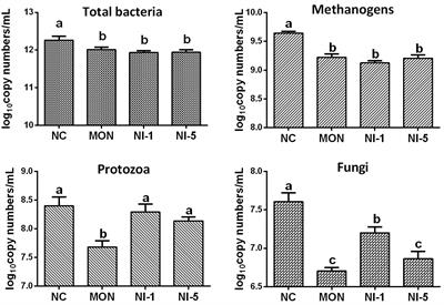 <mark class="highlighted">Monensin</mark> and Nisin Affect Rumen Fermentation and Microbiota Differently In Vitro